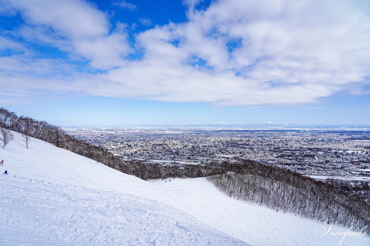 札幌藻岩山スキー場 ゲレンデの積雪は今季最深の125cm コンディション良好で素晴らしいスキー日和に 北海道雪山情報 Snowfreaks